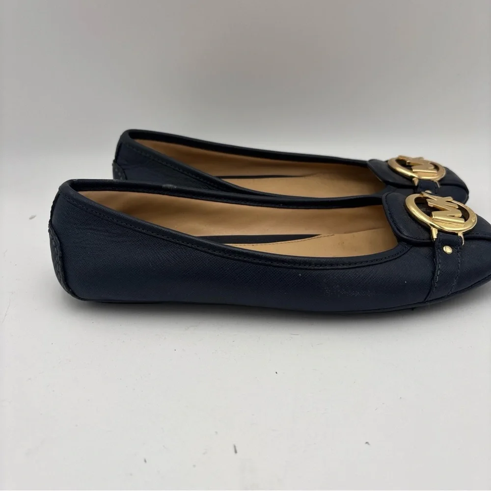 Michael Kors Blue‎ Loafers with Sleek Slip-On Design